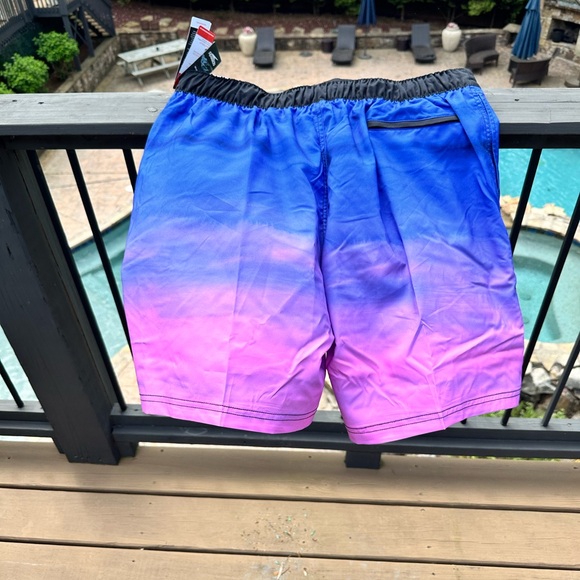 NEW Speedo 20" BoardShorts Swim Trunks Multicolor - XXL - Picture 4 of 7